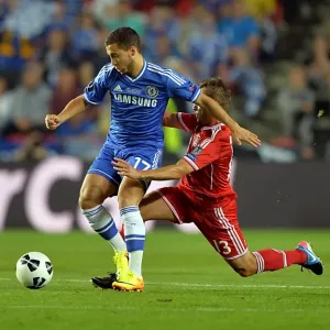 UEFA Super Cup Print: Chelsea vs. Bayern Munich Action Scene UEFA Super Cup Print: Chelsea vs. Bayern Munich Action Scene