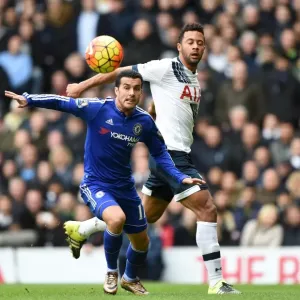 Pedro vs Mousa Dembele Print, White Hart Lane 2015 Pedro vs Mousa Dembele Print, White Hart Lane 2015