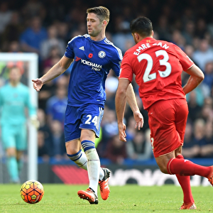 A Battle at Stamford Bridge: Gary Cahill vs Liverpool's Unyielding Challenge
