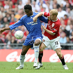 Battle at Wembley: Scholes vs Mikel - FA Cup Final Showdown (2007) - Chelsea vs Manchester United