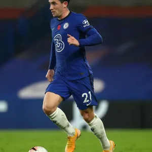 Ben Chilwell Plays at Empty Stamford Bridge Print Ben Chilwell Plays at Empty Stamford Bridge Print