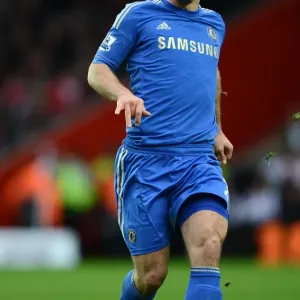 Branislav Ivanovic Leads Chelsea in FA Cup Print Branislav Ivanovic Leads Chelsea in FA Cup Print