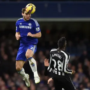 Print of Branislav Ivanovic in Mid-Air Print of Branislav Ivanovic in Mid-Air