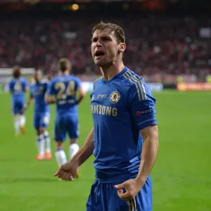 Branislav Ivanovic Header Print (Chelsea v Benfica 2013)