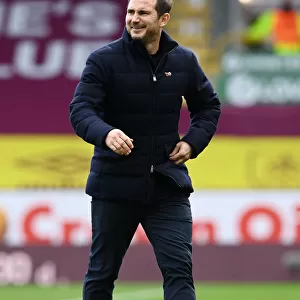 Burnley vs. Chelsea: Frank Lampard Watches from the Sideline in Empty Turf Moor, Premier League (October 31, 2020)