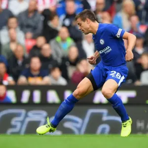 Cesar Azpilicueta Print - Chelsea FC Premier League Action Cesar Azpilicueta Print - Chelsea FC Premier League Action