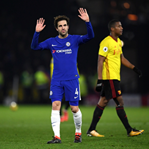 Cesc Fabregas Reacts: Watford vs. Chelsea - Premier League (Away)