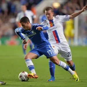 Champions League Showdown: Eden Hazard vs. Fabian Frei at Stamford Bridge (September 18, 2013)