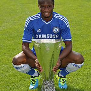 Chelsea FC 2013-2014 Squad: John Obi Mikel at Cobham Training Ground