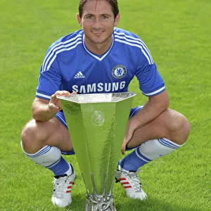 Chelsea FC: 2013-2014 Squad Photocall - Frank Lampard at Cobham Training Ground