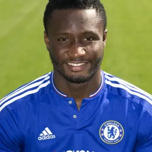 Chelsea FC 2015-16 Print: John Obi Mikel at Cobham Training Chelsea FC 2015-16 Print: John Obi Mikel at Cobham Training