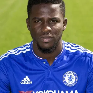 Chelsea FC 2015-16 Print: Papy Djilobodji at Cobham Training Ground Chelsea FC 2015-16 Print: Papy Djilobodji at Cobham Training Ground