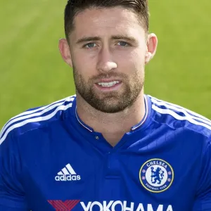 Chelsea FC 2015-16 Team Print: Gary Cahill and Squad Photocall Chelsea FC 2015-16 Team Print: Gary Cahill and Squad Photocall