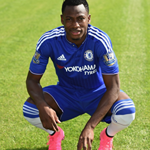 Chelsea FC 2015-16 Team Photocall: Baba Rahman at Cobham Training Ground