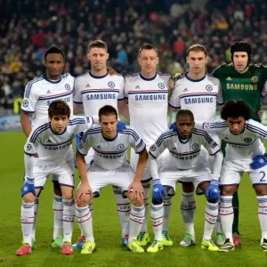 Chelsea FC in Action Print: Basel v Chelsea 2013 Chelsea FC in Action Print: Basel v Chelsea 2013