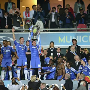 Chelsea FC Celebrates UEFA Champions League Victory Over Bayern Munich (2012)