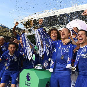 Chelsea FC: Euphoric Premier League Title Victory Celebrations at Stamford Bridge