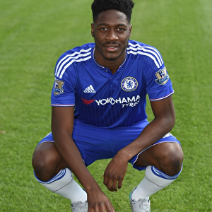 Chelsea FC: Ola Aina at 2015-16 Team Photocall, Cobham Training Ground