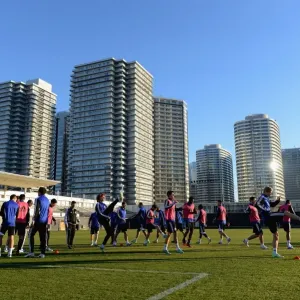 Le Chelsea FC Préparation pour le championnat du monde de la FIFA à Marinos Town, Yokohama au Japon (le 10 décembre 2012) Le Chelsea FC Préparation pour le championnat du monde de la FIFA à Marinos Town, Yokohama au Japon (le 10 décembre 2012)