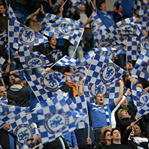 Chelsea FC: Unwavering Support of the Blues at the Europa League Final vs. Benfica (Amsterdam Arena, May 16, 2013)