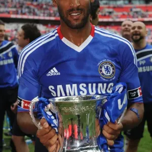 Print of Chelsea FC Winning the FA Cup in 2010 Print of Chelsea FC Winning the FA Cup in 2010