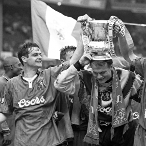 Chelsea FC's Triumph: Clarke, Grodas, and Leboeuf Celebrate FA Cup Victory (1990's)