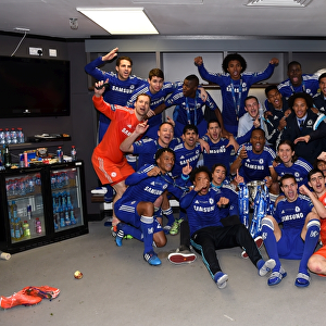 Chelsea Football Club: Celebrating Capital One Cup Victory over Tottenham Hotspur at Wembley Stadium (March 1, 2015)