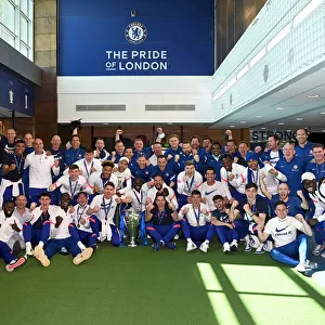 The Chelsea Squad Return to Their Training Ground Following Winning the UEFA Champions