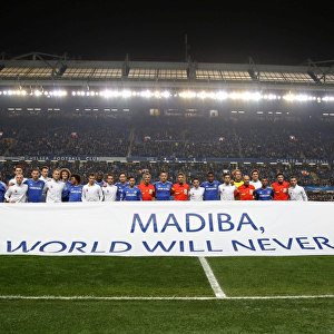 Chelsea and Steaua Bucharest Honor Nelson Mandela: A United Tribute Before the UEFA Champions League Clash at Stamford Bridge (11th December 2013)