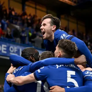 Chelsea vs Leicester City Print: Limited-Capacity Stamford Bridge Scene Chelsea vs Leicester City Print: Limited-Capacity Stamford Bridge Scene