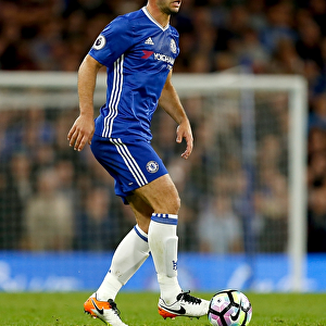 Chelsea vs Liverpool: Branislav Ivanovic in Action at Stamford Bridge - Premier League