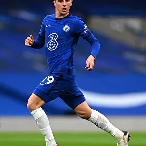 Chelsea vs Southampton: Mason Mount in Action at Empty Stamford Bridge, Premier League, October 2020