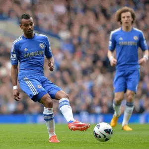 Chelsea's Ashley Cole in Action Print