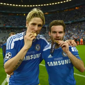 Chelsea's Champions League Triumph Print Chelsea's Champions League Triumph Print