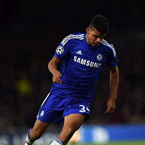 Chelsea's Dominic Solanke in Action against NK Maribor in UEFA Champions League