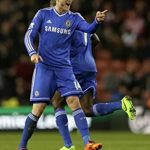 Chelsea's Double Victory: Schurrle's Brace at Stoke City, Britannia Stadium (Barclays Premier League, 7th December 2013)