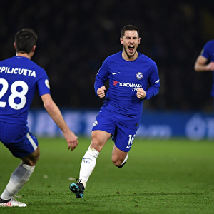 Chelsea's Eden Hazard Scores First Goal: Watford vs Chelsea, Premier League 2018