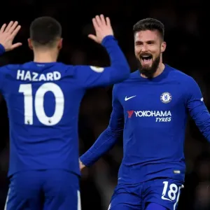 Chelsea FC Print - Eden Hazard Scores Against West Bromwich Albion Chelsea FC Print - Eden Hazard Scores Against West Bromwich Albion