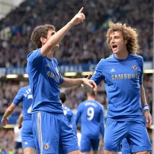 Chelsea's Emboaba and David Luiz Print