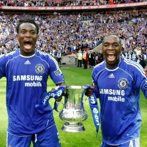 El triunfo de Chelsea con Essien y Makélélé en la Copa FA contra el Manchester United El triunfo de Chelsea con Essien y Makélélé en la Copa FA contra el Manchester United