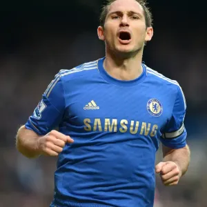 Chelsea FC Print - Frank Lampard Goal Celebration Chelsea FC Print - Frank Lampard Goal Celebration
