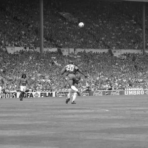 Chelsea FC Print: Frank Sinclair Clears the Ball Chelsea FC Print: Frank Sinclair Clears the Ball