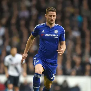 Chelsea FC Print: Gary Cahill vs Tottenham Hotspur Chelsea FC Print: Gary Cahill vs Tottenham Hotspur