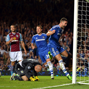 Chelsea's Ivanovic Scores Dramatic Winner Against Aston Villa in Premier League (August 2013)