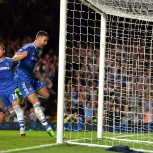 Chelsea's Ivanovic Scores Dramatic Winner Print
