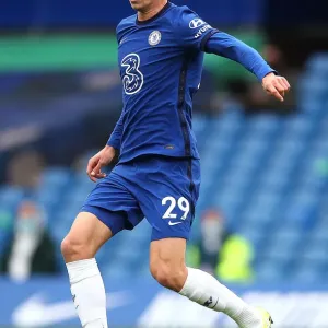 Chelsea's Kai Havertz in Action Print Chelsea's Kai Havertz in Action Print