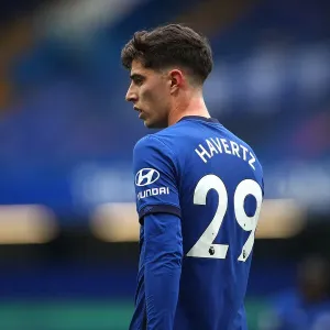 Chelsea's Kai Havertz in Action Print Chelsea's Kai Havertz in Action Print