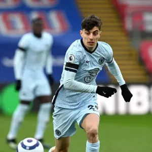 Chelsea's Kai Havertz Print, Premier League Match at Selhurst Park Chelsea's Kai Havertz Print, Premier League Match at Selhurst Park