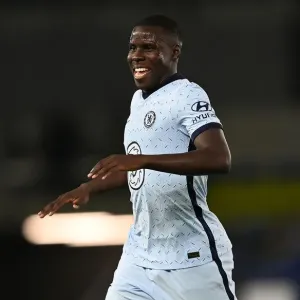 Chelsea's Kurt Zouma Scores Third Goal Print Chelsea's Kurt Zouma Scores Third Goal Print