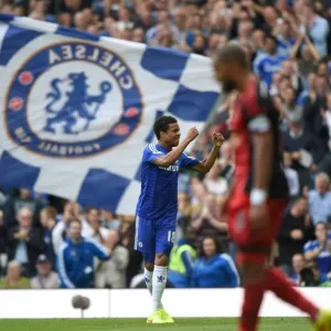 Chelsea's Loic Remy Four-Goal Print Against Swansea City